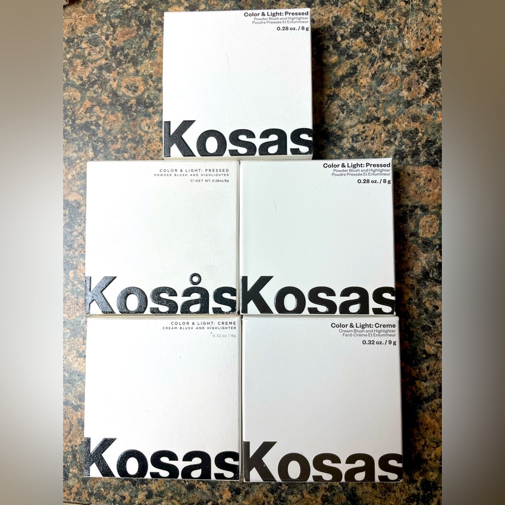 Kosas Color & Light Pressed Set and Cream Set-Various shades Chose 1